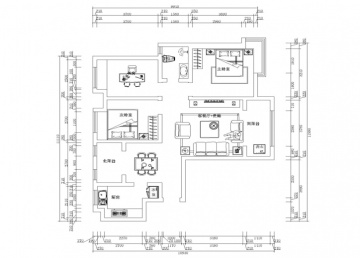 鑫苑名家160m² 《现代简约》